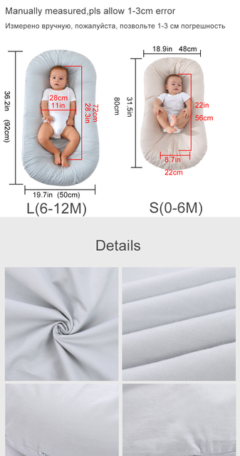 Przenośne łóżeczko dla niemowląt z kołyską i zderzakiem - Wianko - 16