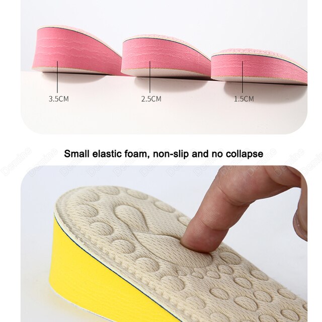 Wkładka do butów dla kobiet z podwyższoną wysokością, wykonana z pianki Memory Eva, zapewniająca komfort i podniesienie pięty - Wianko - 31