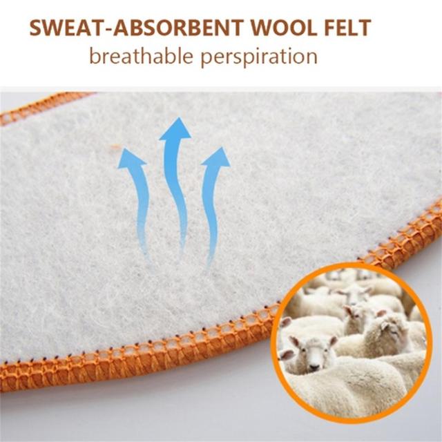 Unisex alpaki pluszowe wkładki Shearling z prawdziwym futrem wełny kaszmir do butów zimowych dla dorosłych - Wianko - 5