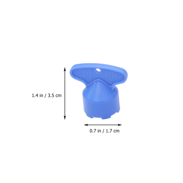 Aerator kranu - 5 sztuk wylewka Bubbler filtr ukrytego rdzenia, narzędzie DIY (niebieski) - Wianko - 3