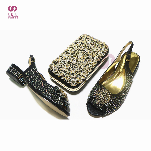 Wygodne sandały Peep Toe na słupku, buty i torby w królewskim niebieskim, zainspirowane wzorami afrykańskich kobiet, idealne na Garden Party - Wianko - 5