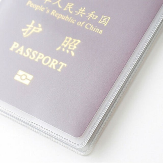 Elegancki, wodoodporny pokrowiec na paszport i portfel z przezroczystym okienkiem ID-PVC - Wianko - 6
