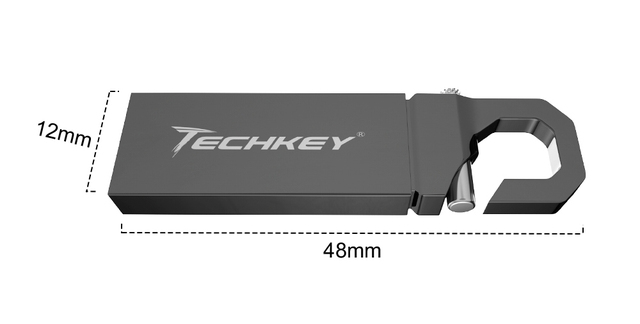 Nowy pendrive Techkey Metal 64GB/32GB USB 3.0 - wysoka prędkość - Wianko - 9