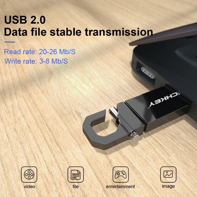 Nowy pendrive Techkey Metal 64GB/32GB USB 3.0 - wysoka prędkość - Wianko - 6