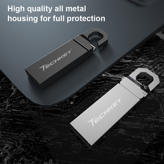 Nowy pendrive Techkey Metal 64GB/32GB USB 3.0 - wysoka prędkość - Wianko - 7