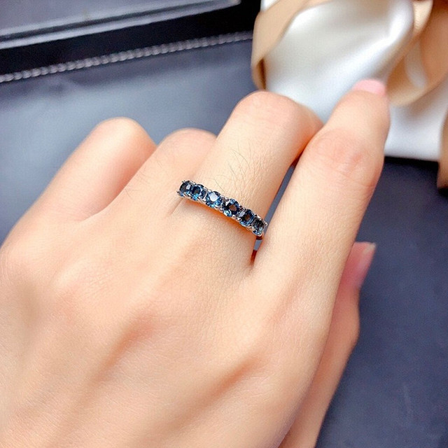 Elegancki pierścionek z zielonym i niebieskim topazem, kryształami cyrkonu i diamentami, w białym złocie - Wianko - 18
