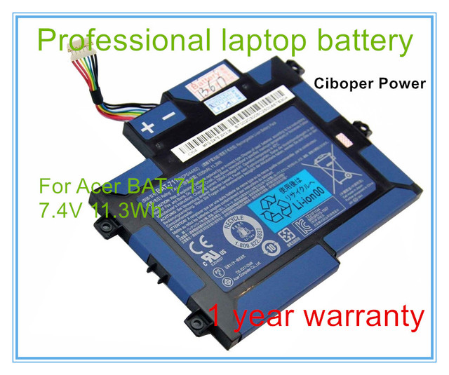 Oryginalna bateria BAT-711 do tabletu A100 i A101 7.4V 1530mAh - Wianko - 2