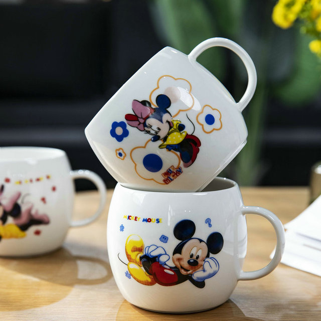 Kubki Disney Mickey Mouse – klasyczny design, kreatywne i wytrzymałe – idealne do kawy i mleka - Wianko - 7