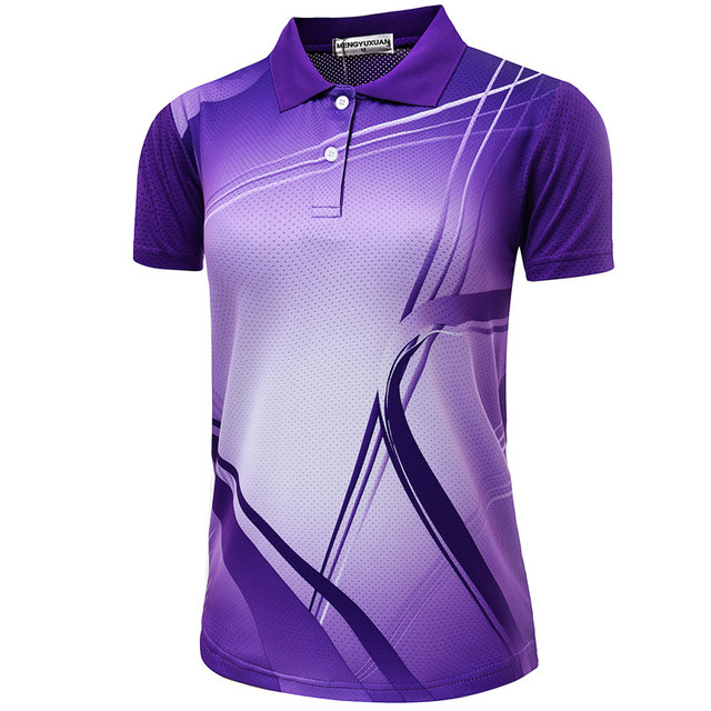 Męskie koszulki tenisowe z poliestru z kołnierzykiem dolewanym, dostępne w kategorii koszulek do tenisa stołowego - Wianko - 12