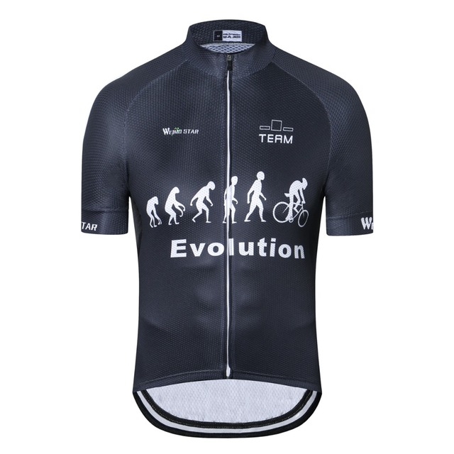 Koszulka kolarska męska, letnia, do drużynowego kolarstwa, kolor czarny, Ropa Ciclismo MTB - Wianko - 10