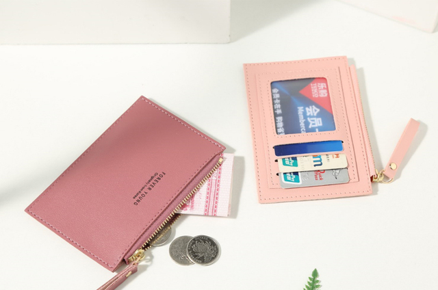 Męskie etui na karty kredytowe, dowód osobisty i biznesowe – skórzane pudełko z portmonetką - Wianko - 5