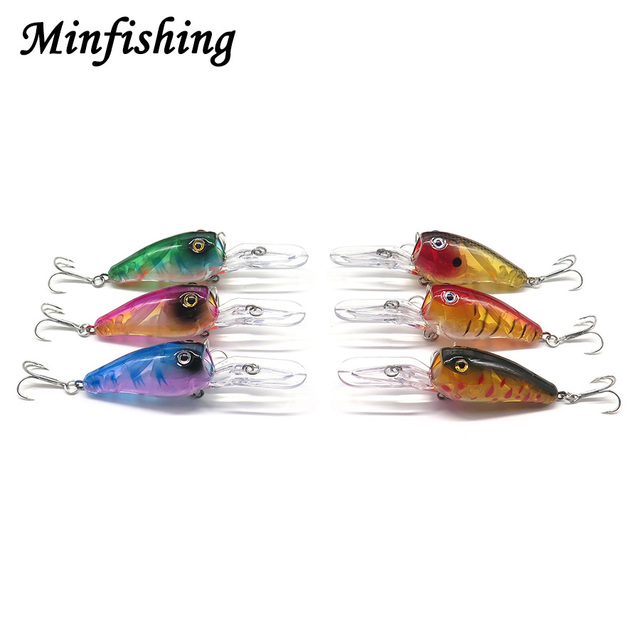 Przynęta Minfishing Spinner 9 cm 11g z błystką, 3D oczami i BKK hakami - Wianko - 1