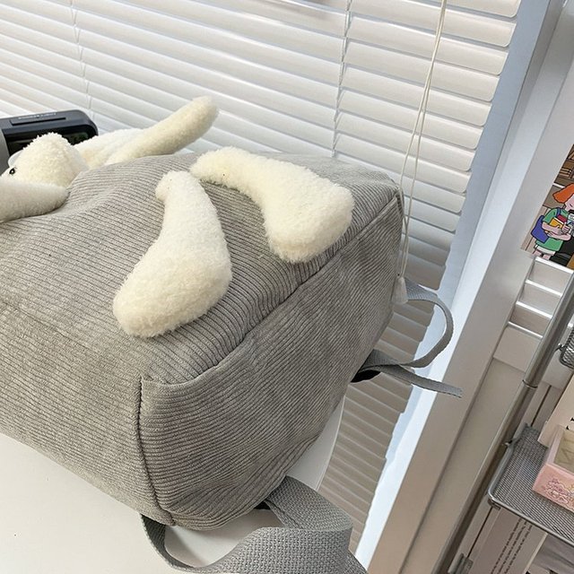 Plecak miękki pluszowy z 3D kreskówkowym królikiem w stylu Kawaii, model 2021, dla nastolatek - Wianko - 23