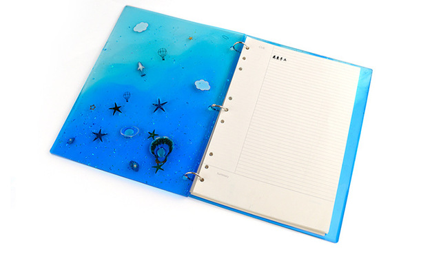 Formy notebooków z DIY silikonową przezroczystą żywicą epoksydową: B5, A5, A6, A7, wysokiej jakości lustrzane osłony - Wianko - 4