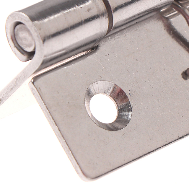 Zawias drzwiowy 2/2.5/3 Cal długi, samozamykający się, wykonany ze stali nierdzewnej dla mebli Mini Micro - Wianko - 3