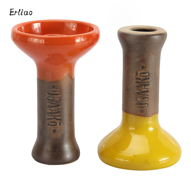 Misa ceramiczna do sziszy - jakość i wytrzymałość dla palaczy sziszy wodnych - idealna do Erliao - uchwyt na węgiel drzewny - Wianko - 5