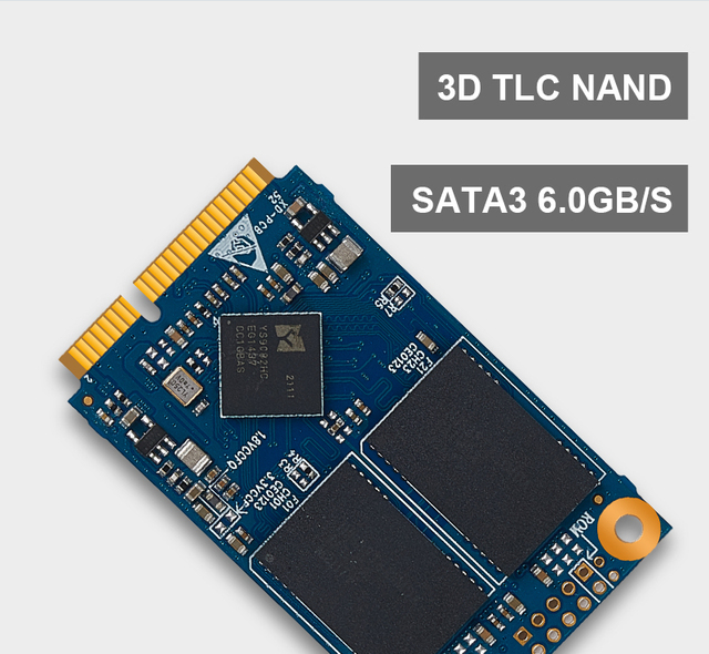 Walram SSD mSATA 128GB/256GB/512GB/1TB SATA 3.0 pół rozmiaru – Wewnętrzny dysk SSD do tabletu i laptopa mSATA pół rozmiaru - Wianko - 4