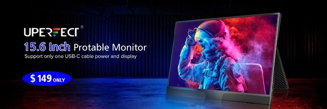 UPERFECT Przenośny Monitor LCD 5 Cali z Wyświetlaczem Dotykowym IPS, 800*480, 16:9, USB, HDMI, Dwa Głośniki, Kompatybilny z Raspberry Pi - Wianko - 5