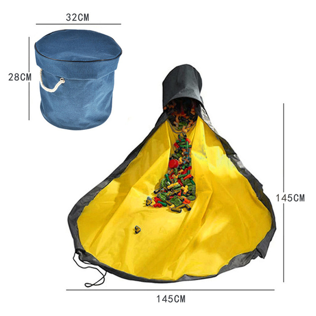 Przenośna torba do przechowywania zabawek - wielofunkcyjne akcesoria dla dzieci - Wianko - 3