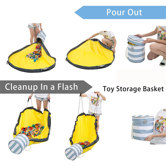 Przenośna torba do przechowywania zabawek - wielofunkcyjne akcesoria dla dzieci - Wianko - 9