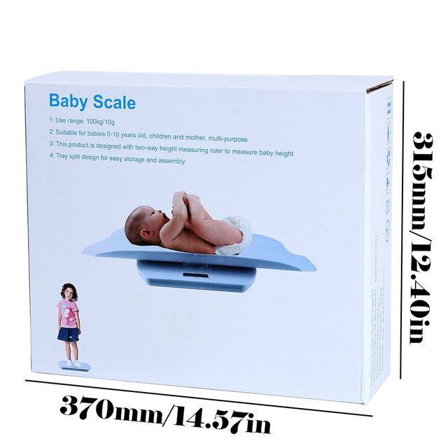 Wagi elektroniczne dla niemowląt - waga łazienkowa LED - Wianko - 14