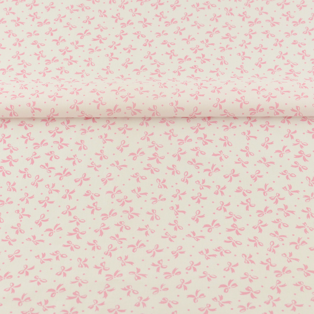 Różowy tkanina bawełniana o wzorze łuków do szycia patchworku i dekoracji - Wianko - 1