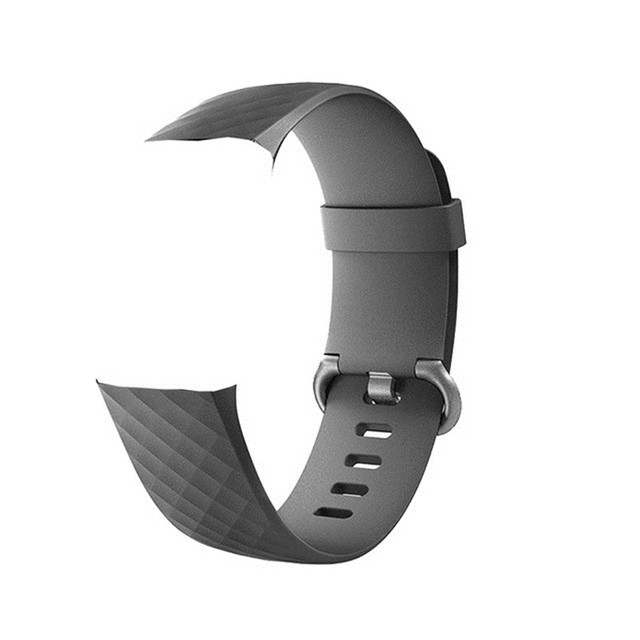 Pasek do zegarka Fitbit Charge 3/4 - wymiana paska krzemionkowego, sportowy pasek na nadgarstek z zegarkiem - Wianko - 5