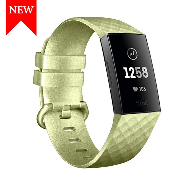 Pasek do zegarka Fitbit Charge 3/4 - wymiana paska krzemionkowego, sportowy pasek na nadgarstek z zegarkiem - Wianko - 8