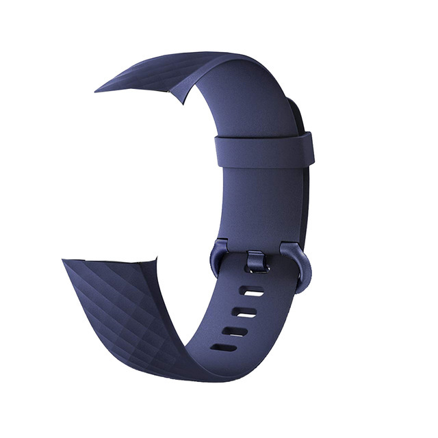 Pasek do zegarka Fitbit Charge 3/4 - wymiana paska krzemionkowego, sportowy pasek na nadgarstek z zegarkiem - Wianko - 14