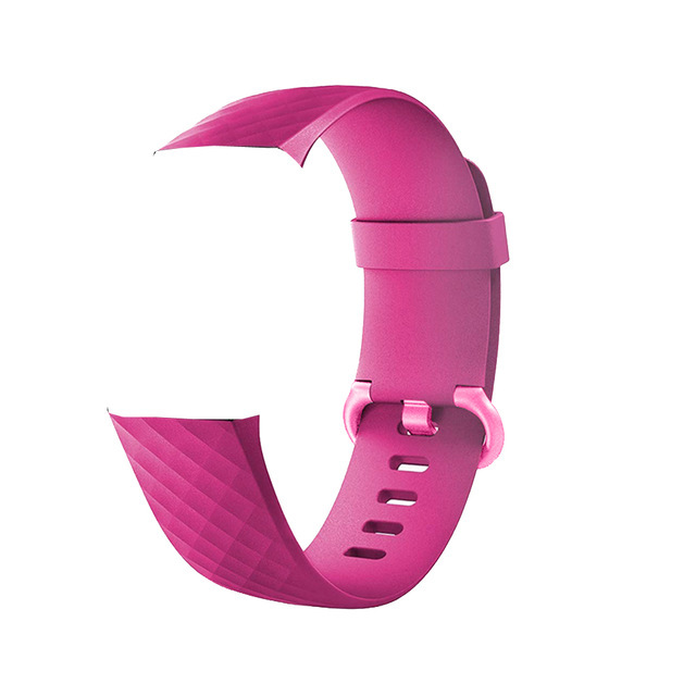 Pasek do zegarka Fitbit Charge 3/4 - wymiana paska krzemionkowego, sportowy pasek na nadgarstek z zegarkiem - Wianko - 11
