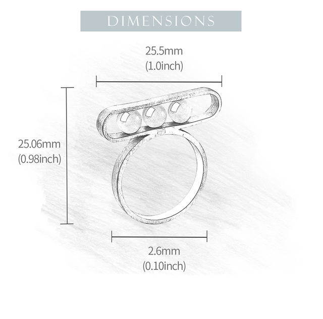Pierścionek eliptyczny z kamieniem szlachetnym, srebro 925, Lotus Fun Moment - biżuteria ręcznie robiona dla kobiet - Wianko - 11