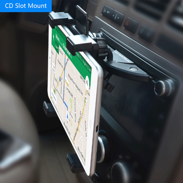 Stojak samochodowy na tablet 7-11 cali iPad Mini 2 3 4 iPad 9.7 - Stojak PC CD Auto IPad Soporte - Wianko - 2