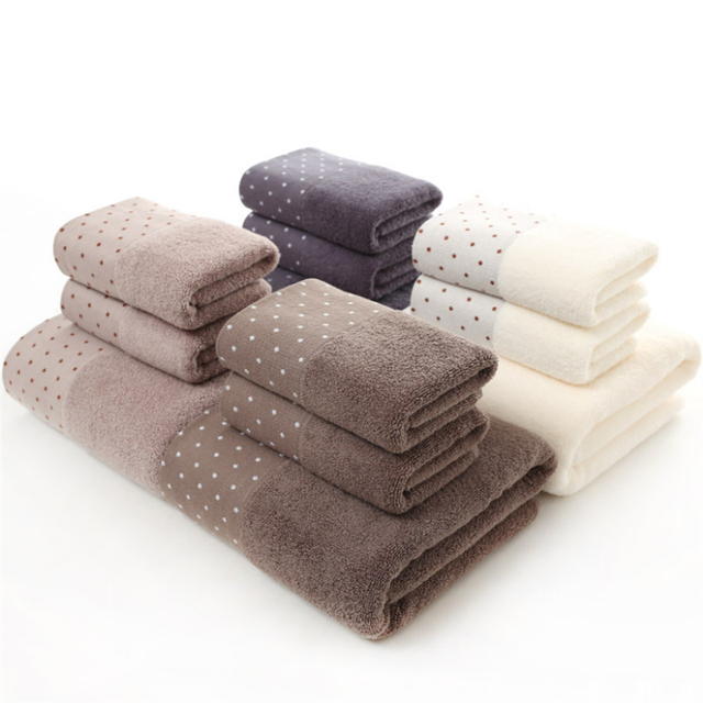 Duży ręcznik bawełniany chłonny, 35X75 cm, gruby i miękki - Wianko - 3