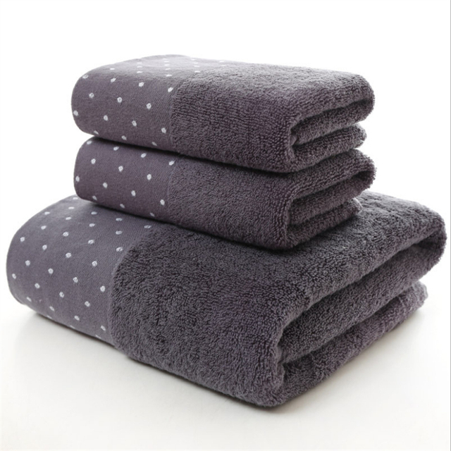 Duży ręcznik bawełniany chłonny, 35X75 cm, gruby i miękki - Wianko - 2