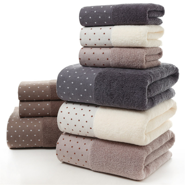 Duży ręcznik bawełniany chłonny, 35X75 cm, gruby i miękki - Wianko - 5