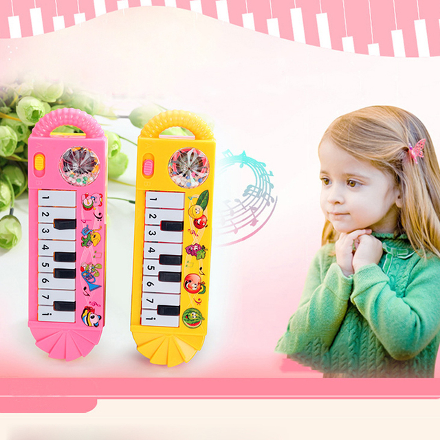 Wysokiej jakości fortepian muzyczny dla dzieci - Plastikowa zabawka edukacyjna wspomagająca rozwój i edukację niemowląt - Wianko - 1