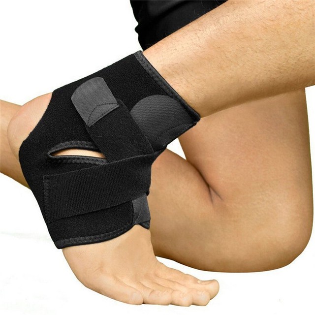 Kostka siłownia - elastyczna orteza stawu skokowego z antypoślizgową osłoną - Wianko - 15