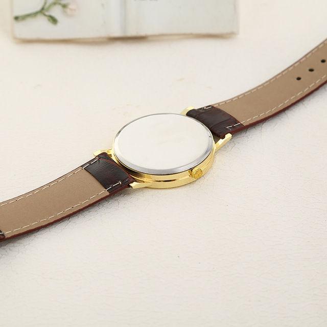 2021 ultra-cienki zegarek mody dla par, Roman Hollow wzór, kwarcowy, kolorowa tarcza - Wianko - 10