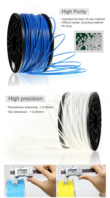 Pla filament 1.75mm 1 KG - doskonały materiał eksploatacyjny do drukarek 3D - Wianko - 4