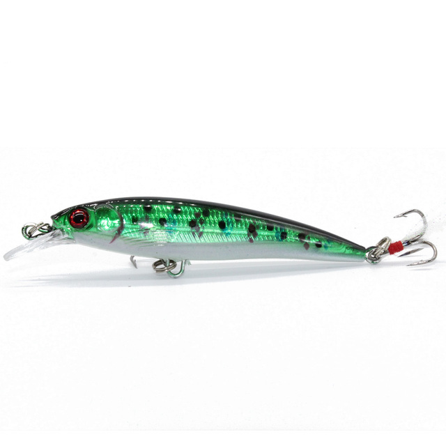 Przynęta wędkarska Minnow Wobblers, 1 sztuka, 7.8cm, z piórami i hakami - Wianko - 23