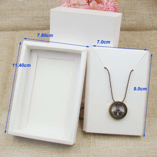 Pudełka prezentowe na biżuterię: 12 sztuk, 4 kolorowe, kartonowe, prostokątne, 11.5x8x2.0 cm - Wianko - 8