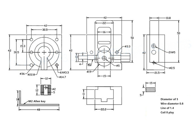 Zestaw zielony DIY buldog z metalową wytłaczarką do 1.75mm, kompatybilny z głowicą J MK8, dla drukarek 3D - Wianko - 3