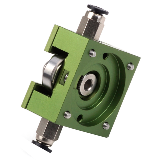 Zestaw zielony DIY buldog z metalową wytłaczarką do 1.75mm, kompatybilny z głowicą J MK8, dla drukarek 3D - Wianko - 7
