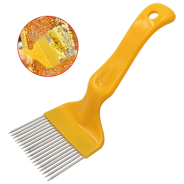 Narzędzia pszczelarskie 18 Pin dla zbioru miodu: widelce, igły, grabie, łopata, grzebień - Wianko - 8
