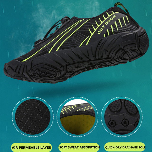 Buty mokasyny wodoodporne Trekking Aqua - mężczyźni i kobiety - Wianko - 12