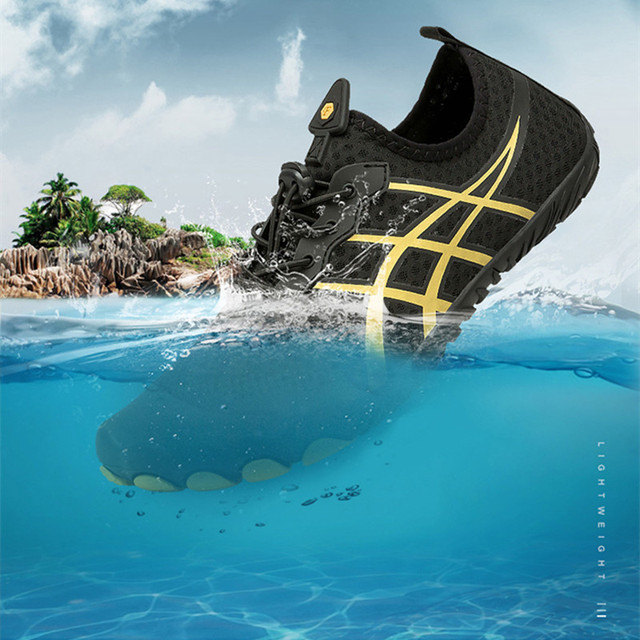 Buty mokasyny wodoodporne Trekking Aqua - mężczyźni i kobiety - Wianko - 71