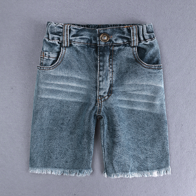 Zestaw letnich ubrań dla dzieci - krótki rękaw + spodnie dżinsowe - casualowe garnitury dla chłopców i dziewczynek - Wianko - 13