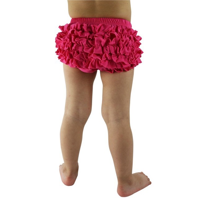 Dziecięce szorty z marszczeniem Wennikids Baby Cotton Bloomers - 20 kolorów śliczne Tutu Design - Wianko - 8