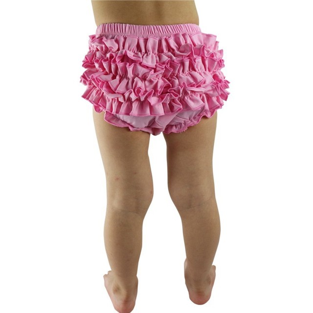 Dziecięce szorty z marszczeniem Wennikids Baby Cotton Bloomers - 20 kolorów śliczne Tutu Design - Wianko - 11