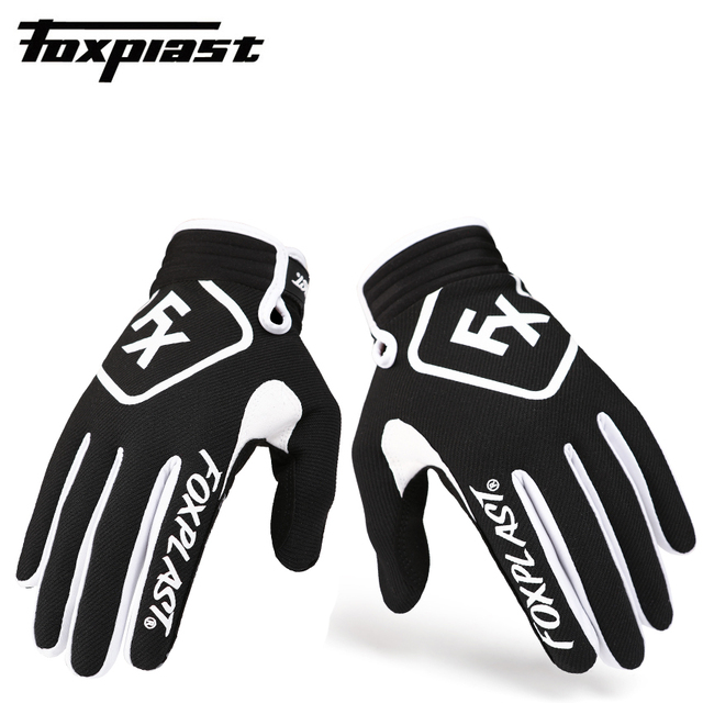 Rękawice motocyklowe Foxplast Full Finger 2021 - oddychające, rowerowe, motocrossowe, unisex MTB MX DH - Wianko - 2